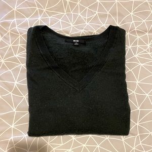 100% wool sweater, size M, olive green